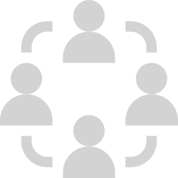 icon of network of people